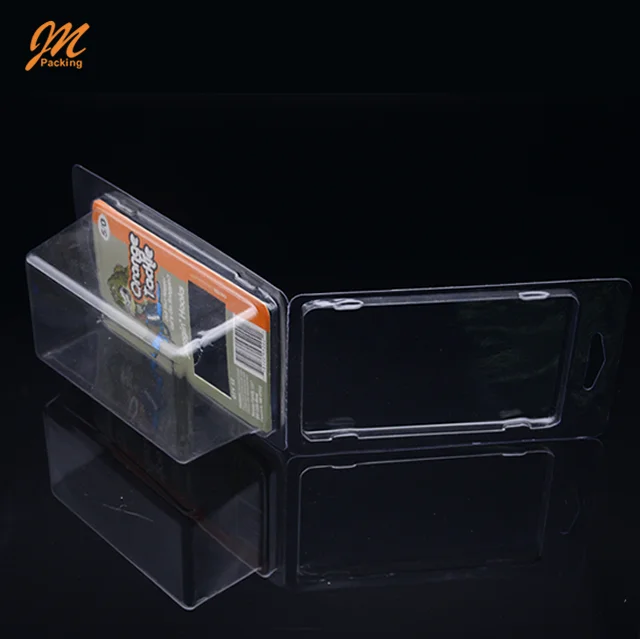 Food Grade Plastic Clamshell Inner Blister Pack Packaging Clear Clam Shell Bubble Blister Packaging Trays PET Box