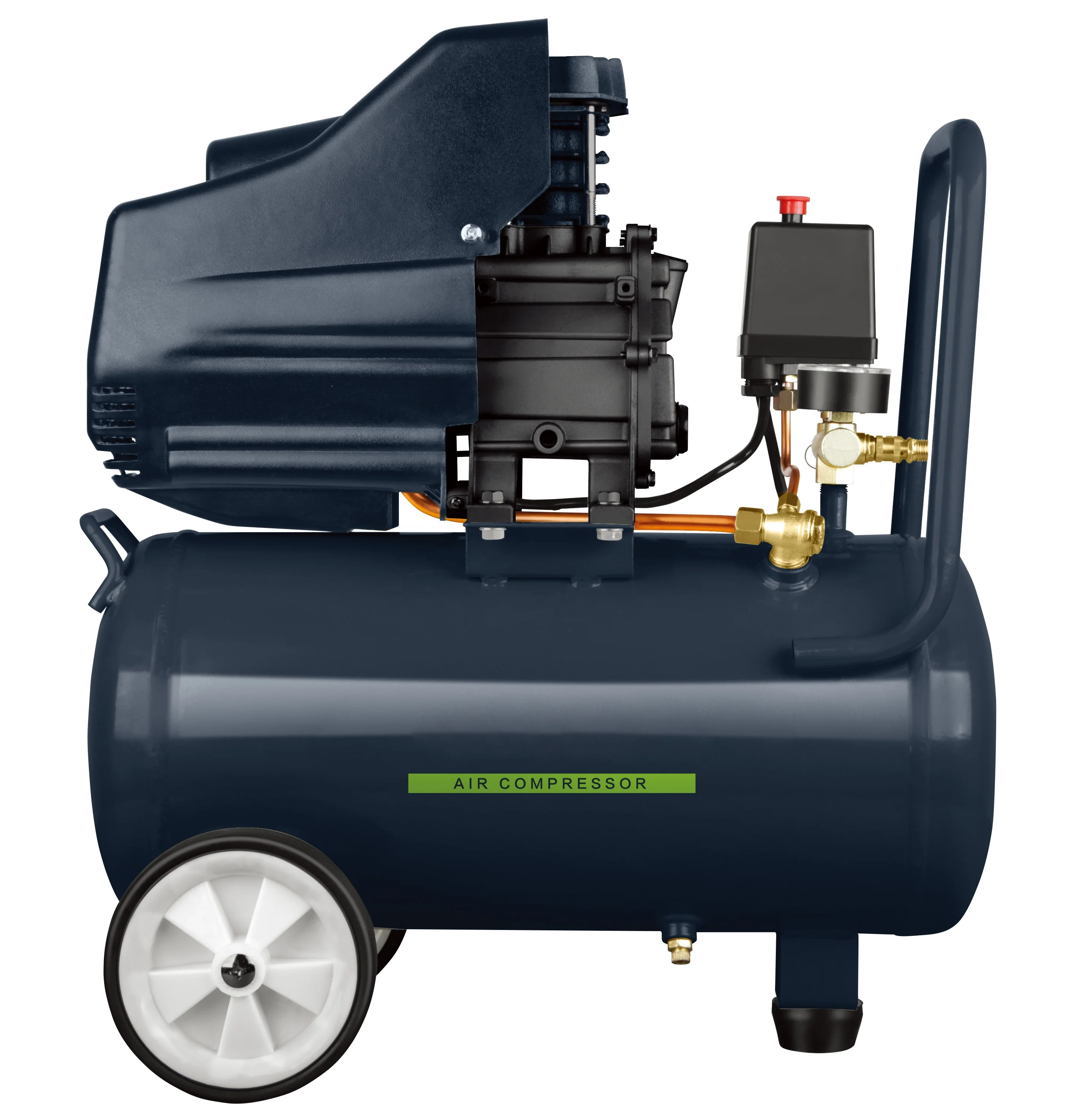 Воздушный компрессор 8bar 22L 1.3HP TA0500122 портативный поршневой воздушный с прямым