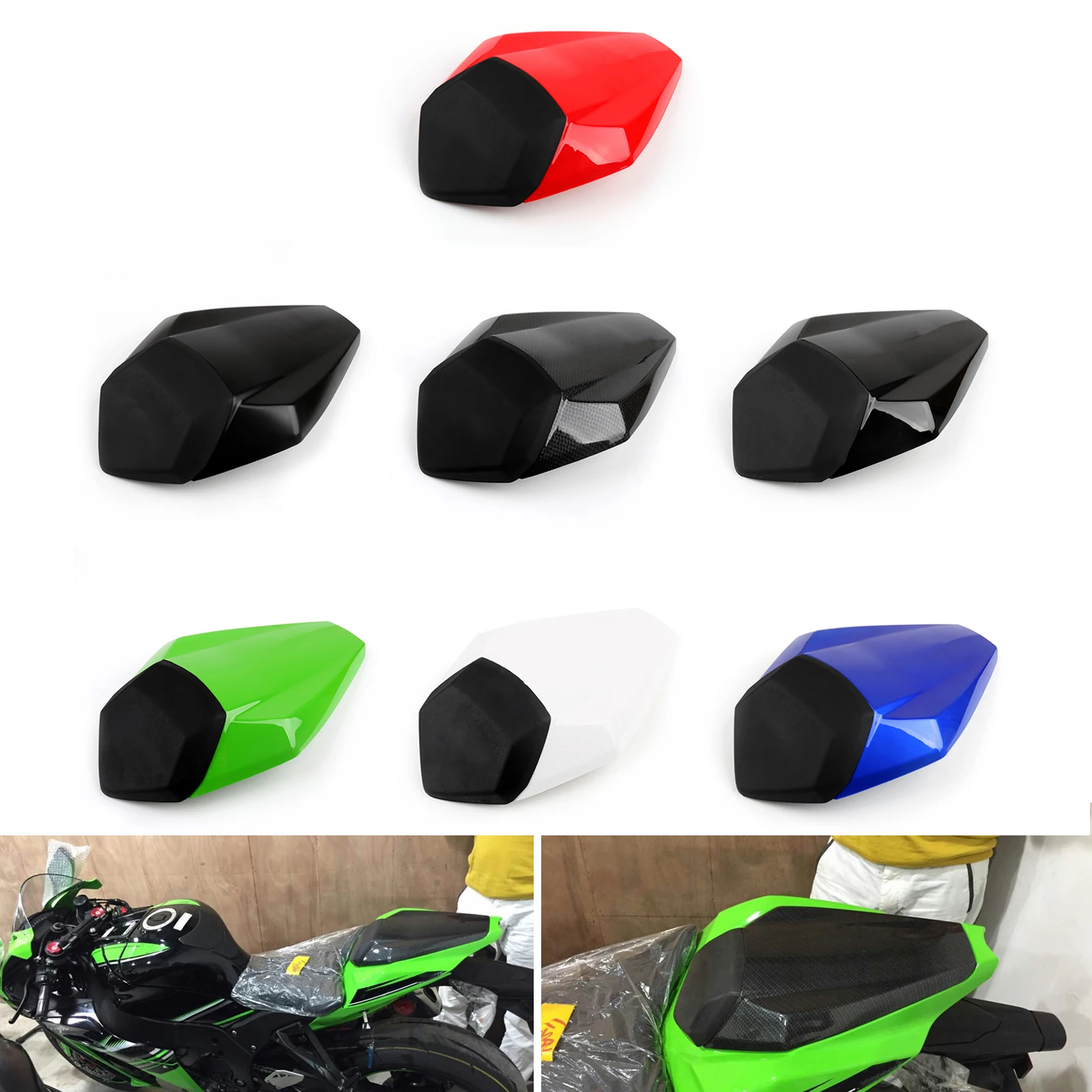  Бесплатная доставка чехол для заднего сиденья Kawasaki nimia ZX10R ZX10-R