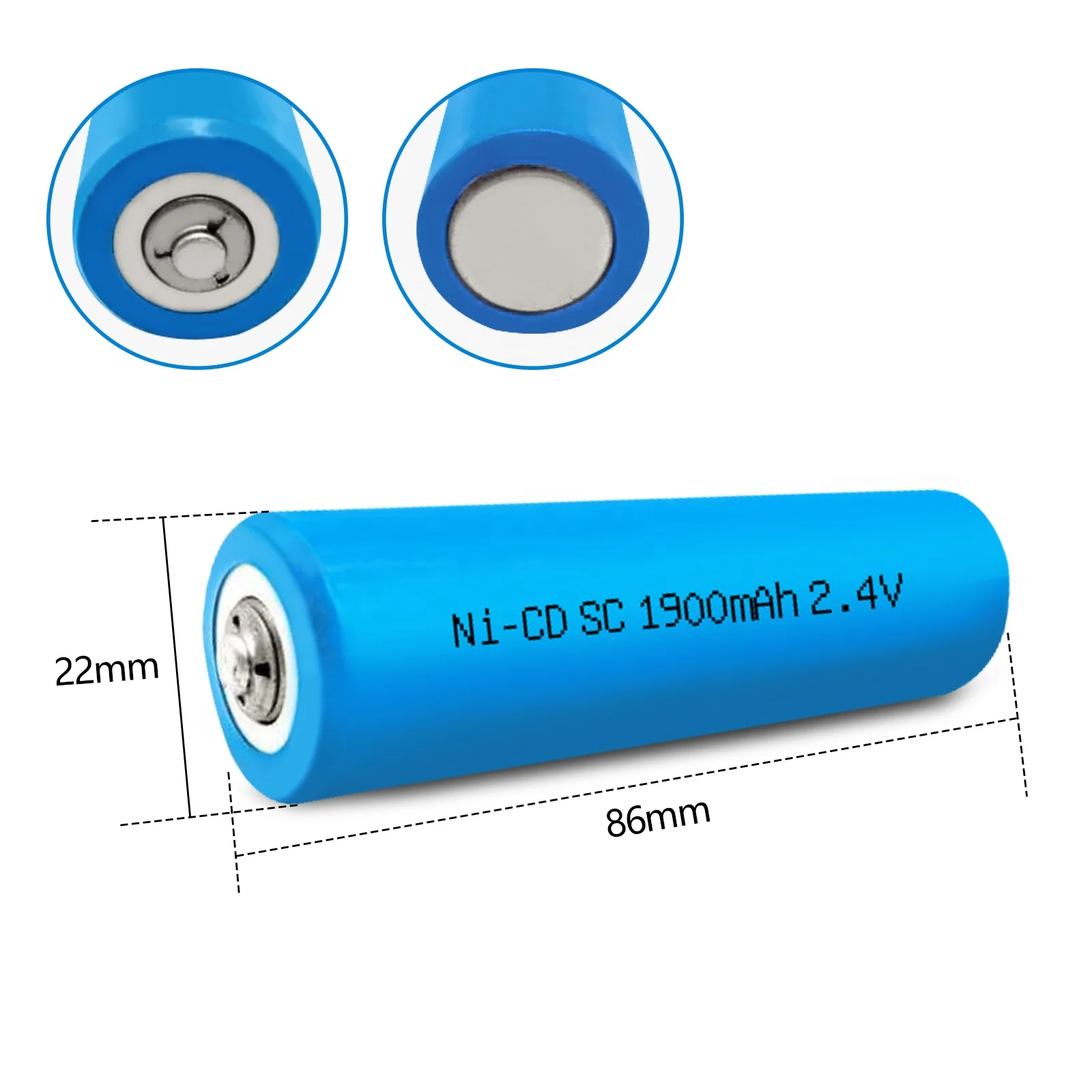 JINTION NICD SC 1900MAH 2 4 V ni cd 1900mah sc Аккумулятор для игрушек