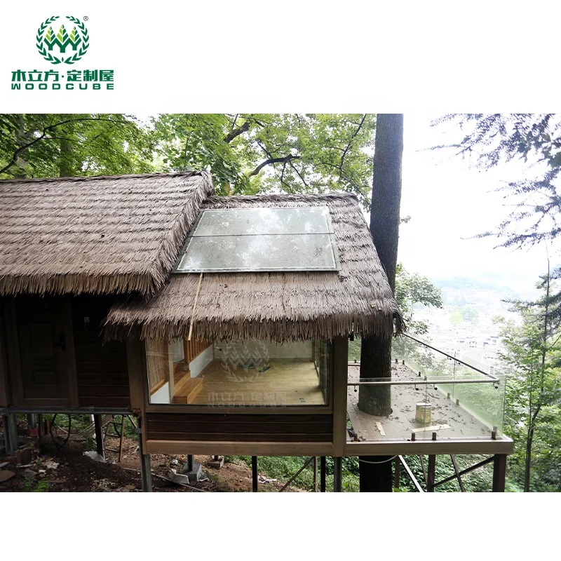 Prefab house for slopping land	prefab small modern wooden house