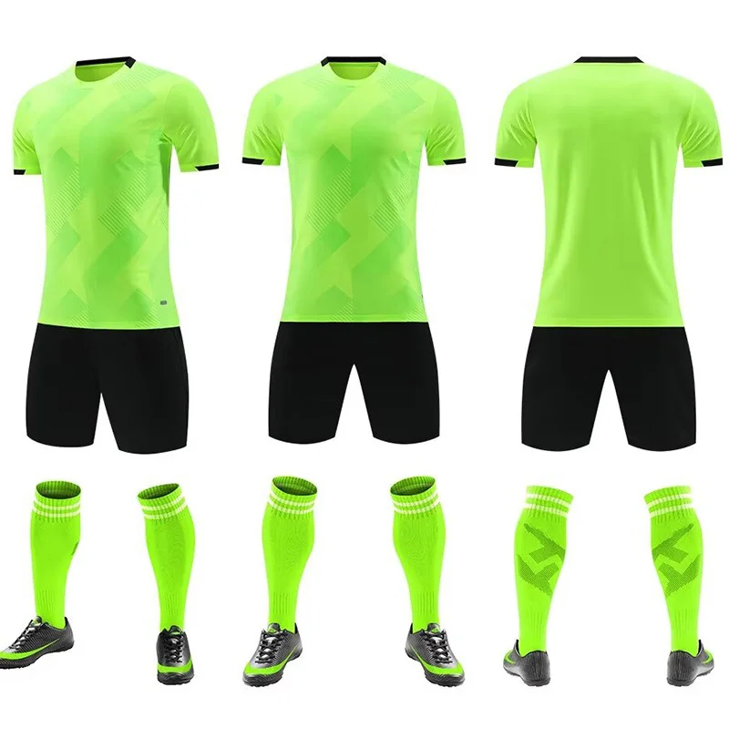 Factory Wholesale Custom Design Your logo Quick Dry Team Sportswear Kits Polyester Club Soccer Uniforms