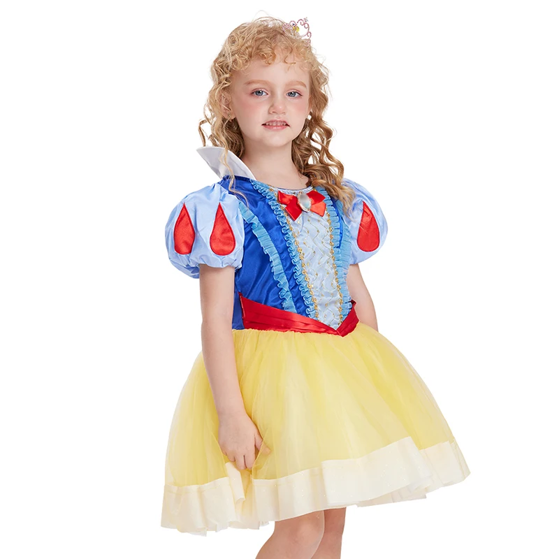 Disney princess White Costume in TV & Movie Costume  Girl Princess Dress
