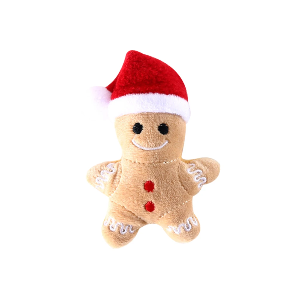 Best Sales Pet Christmas Toys(4 pack)  Chew Eco Friendly Cute Interactive Toy for Dog