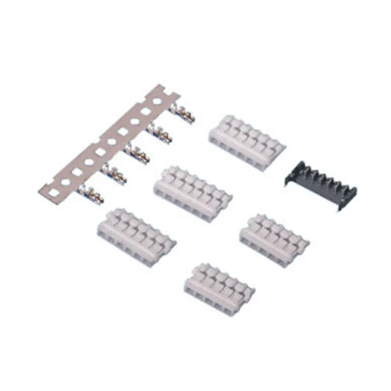 White or Black Color 6 Pin 1.20mm Pitch Electrical HRS connector