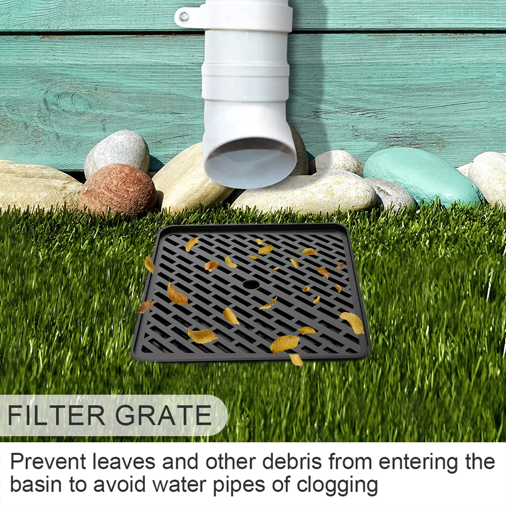 Downspout Diverter Stretched Hose Rain Gutter Downspout for Garden Rainwater Drainage System
