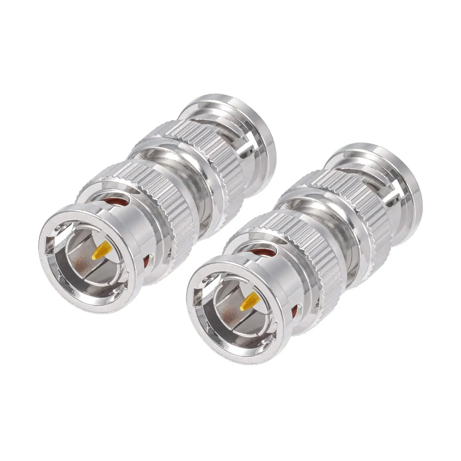 BNC Plug Male to Male Coaxial Coupler Straight Adapter Connector SDl BNC Cable Adapter BNC Male to Male