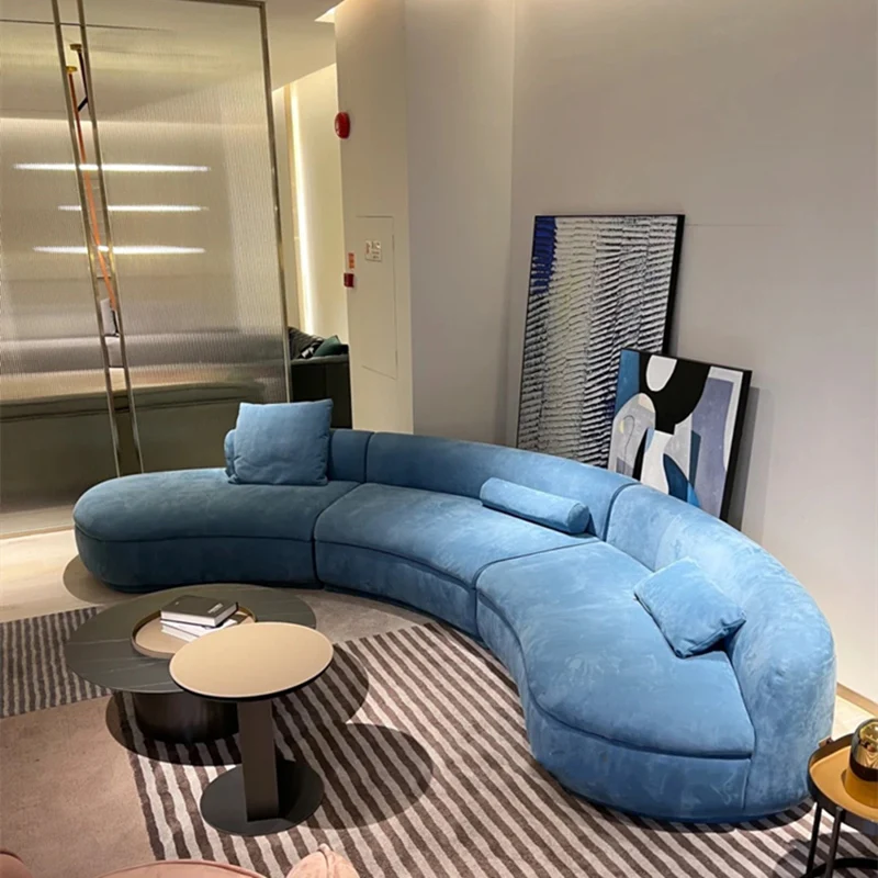 Furnistyle итальянский Высококачественный новый продукт мебель для гостиной изогнутый современный модульный диван новейший комплект диванов