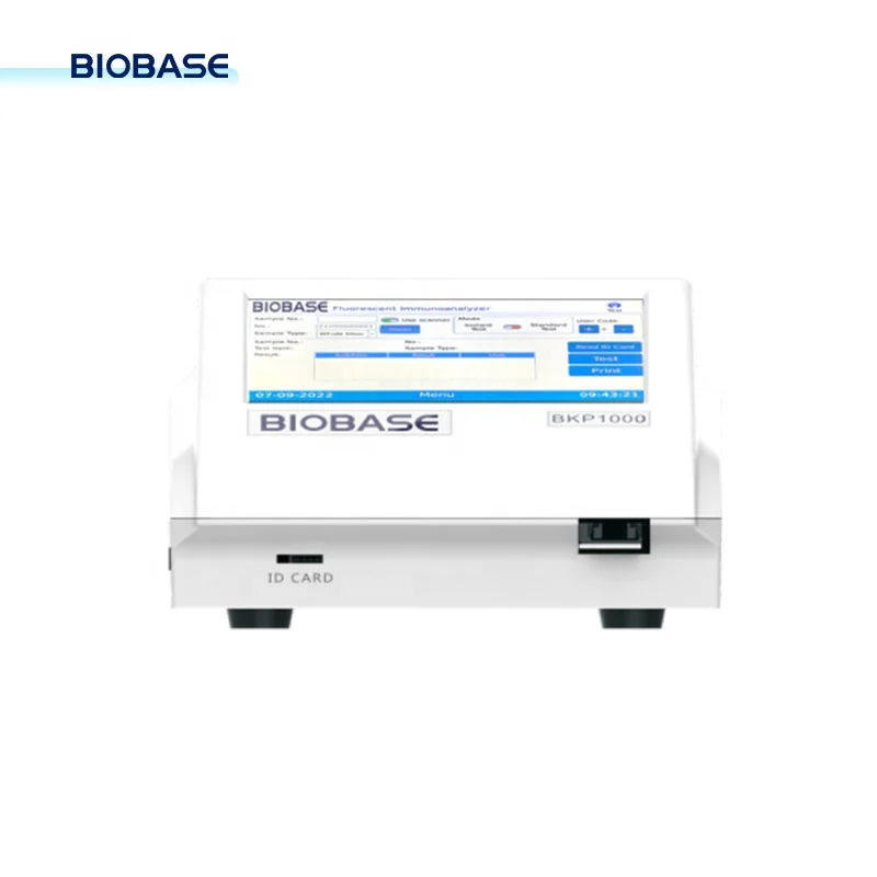 BIOBASE Fluorescence Immunoassay Analyzer BKP1000 with POCT system rapid immunoassay factory discount price