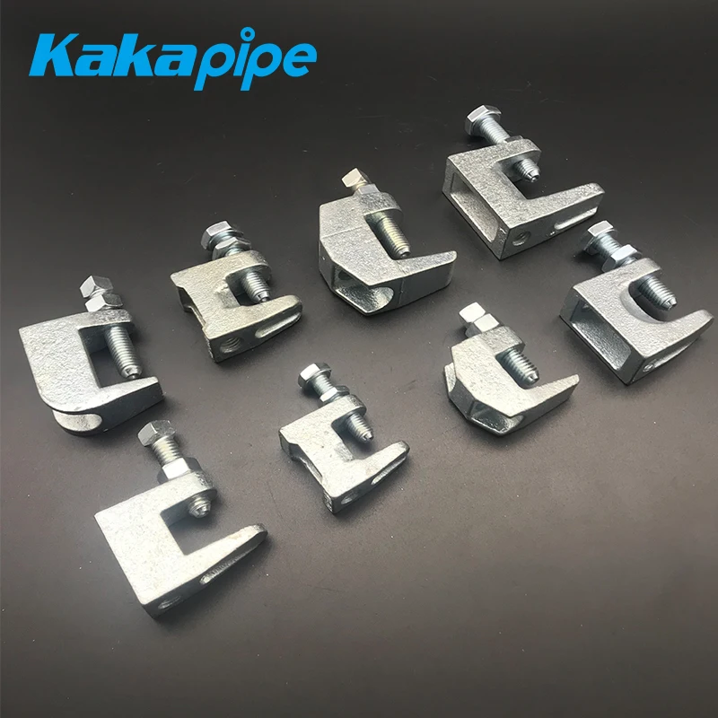 Wholesale Stainless Steel ss304 Universal Strut Beam Clamps Ductile Iron Beam Clamps