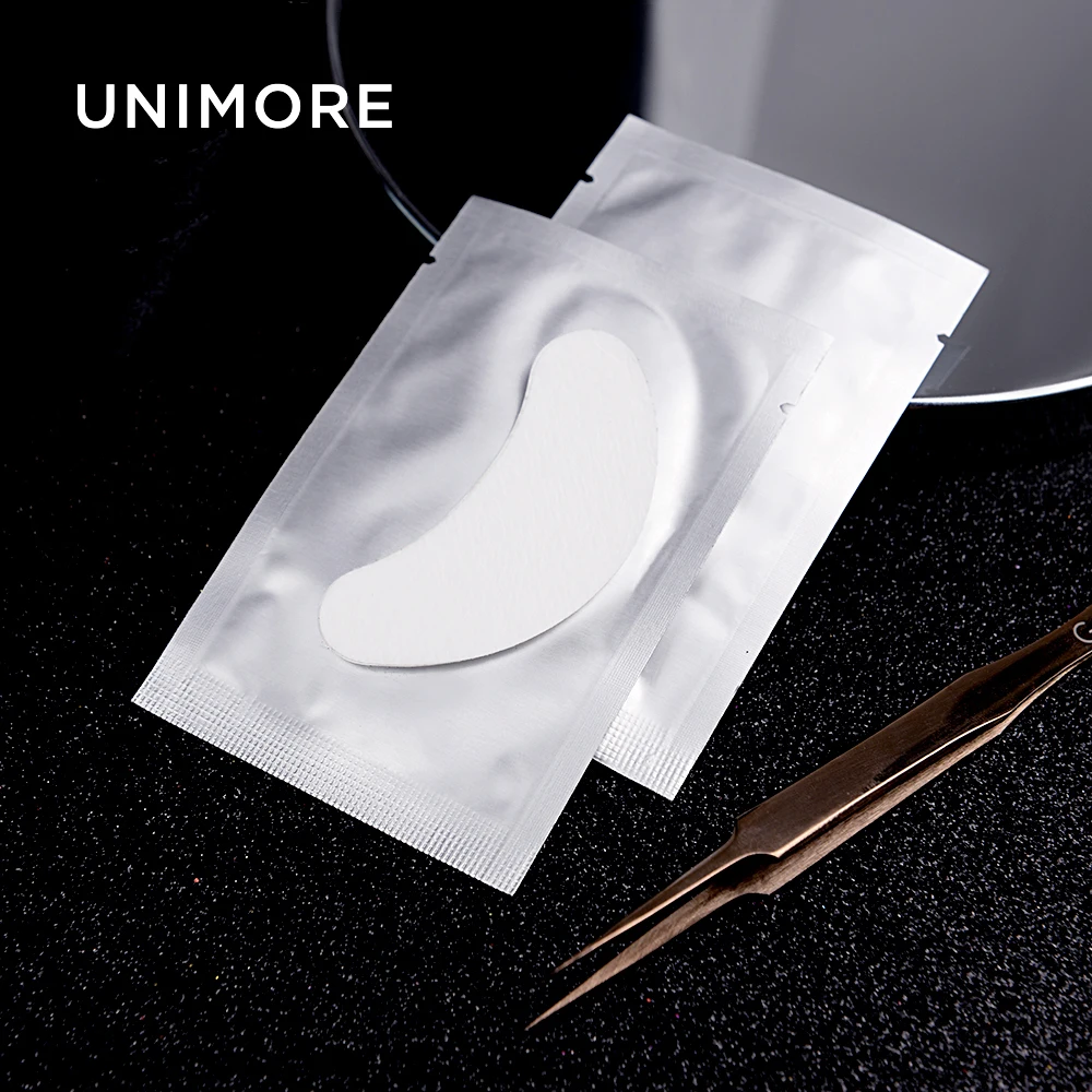 Коллагеновые биоразлагаемые патчи для глаз Unimore органические пышные с алоэ Прямая поставка гелевые без ворса под