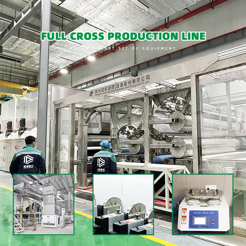 Нетканый материал от производителя OEM ODM домашние влажные салфетки сырые материалы скрещенные плетью нетканый 60% вискозная сетка