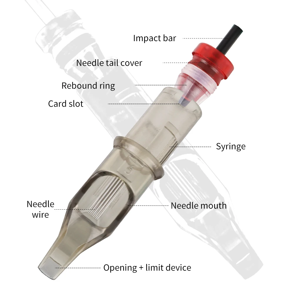 Ghostaxe Tattoo Machine Kits Professional Powerful Motor Tattoo Pen Set Permanent Makeup Machine for Body Art