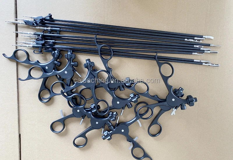 5*360mm laparoscopic grasper Alligator jaws Grasping Forceps,compatible with Storz