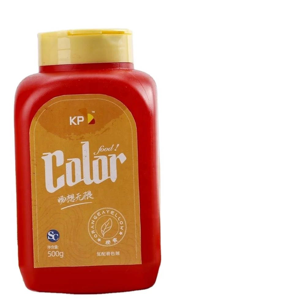 Оранжевый желтый пищевой краситель, фруктовый пищевой цвет