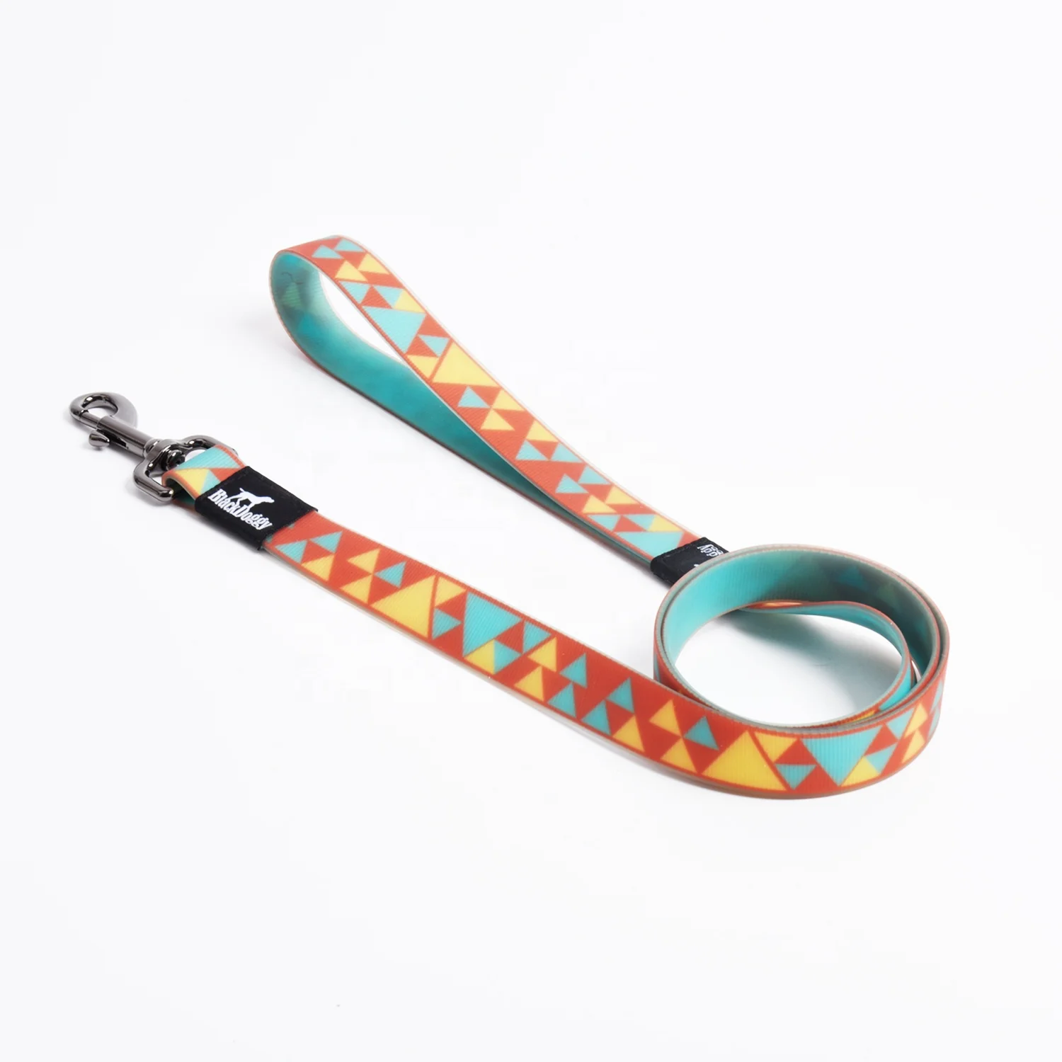 BlackDoggy CN Waterproof PVC Rubber Dog Chain Dogs Leash Walking  Accessory for Pet