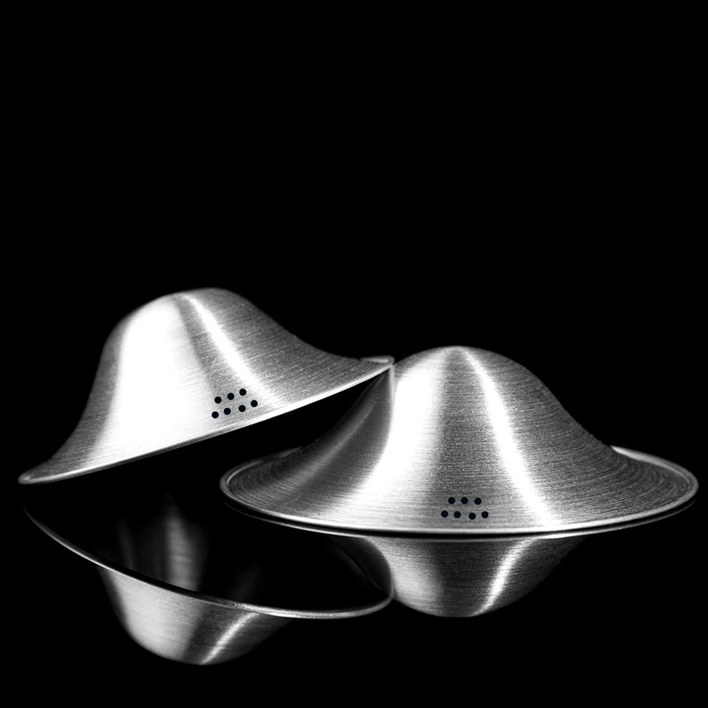 Original 999 Carat Pure Silver Nursing Newborn Cups Breastfeeding Reuse 925 Silver Nipple Shield