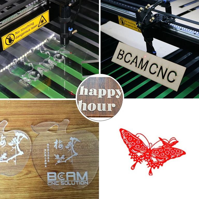BCAMCNC quick laser cutting machine hybrid co2 laser cutting machine laser cutting and engraving machine