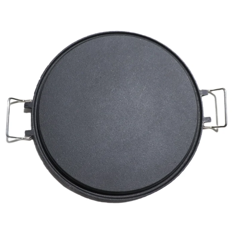 Morden style cast iron non stick cookware frying bread pan deep hot stewing pot