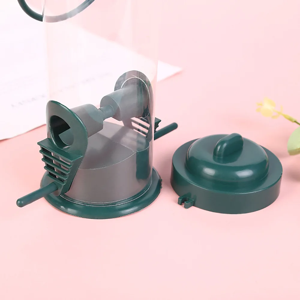 Hot Sale Bird Feeder Panorama Outdoor Balcony Hanging Bird Feeding Parrots Pigeon Hummingbird Bird Feeder