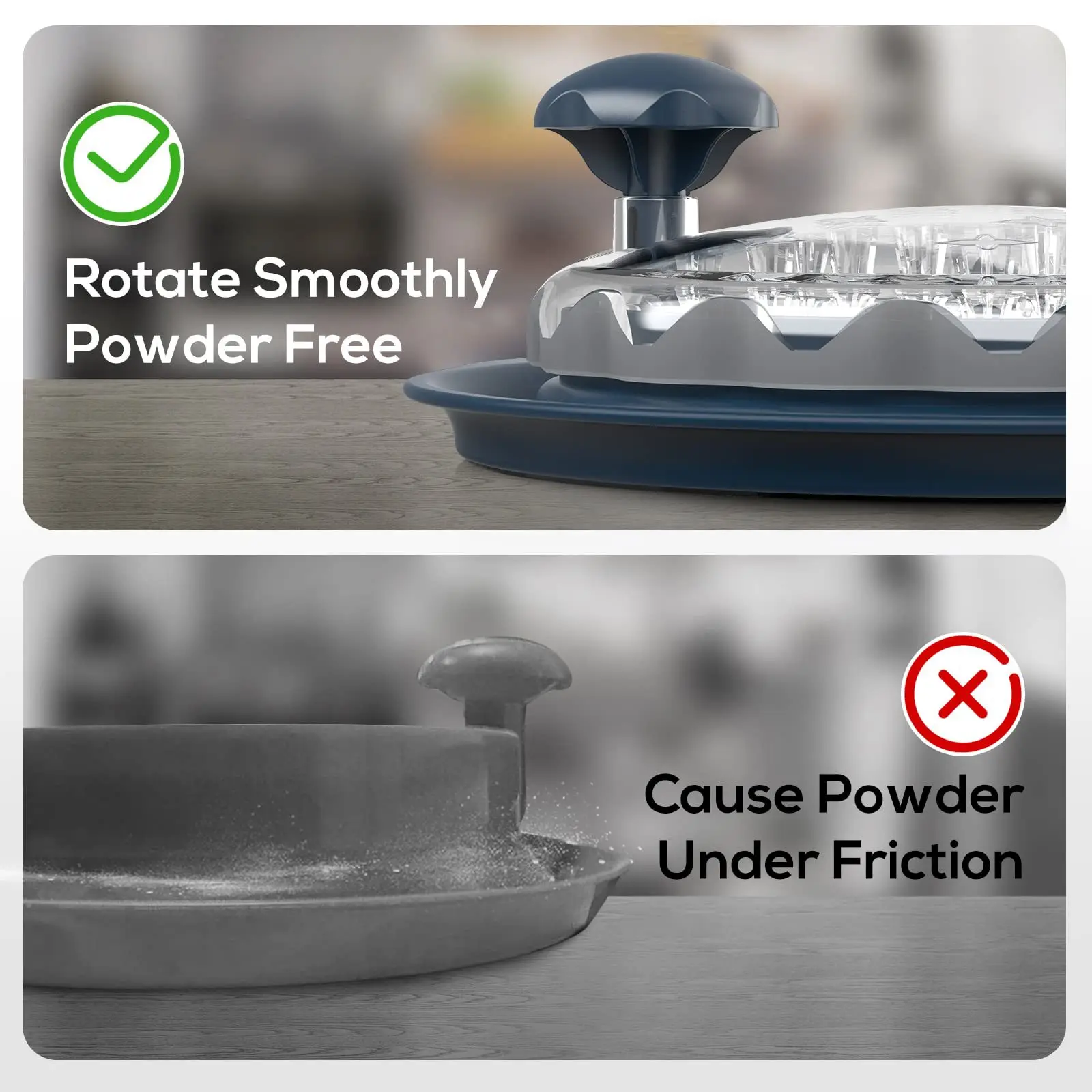 Portable Transparent Kitchen Meat And Chicken Shredders Round Plastic Non Slip Meat Shred Chicken Shredder Tool With Clear Lid