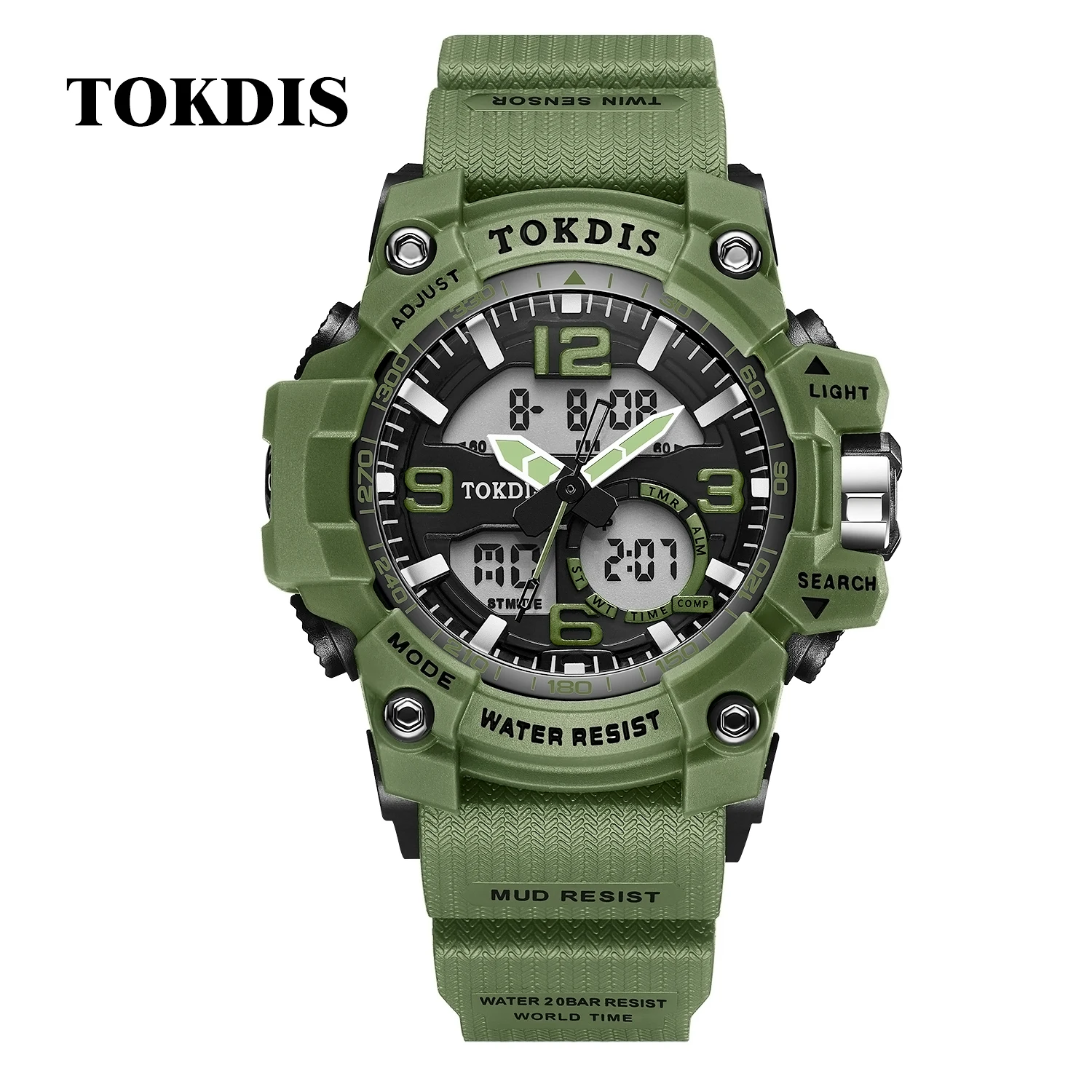 2022 new design TOKDIS T-901 hot selling sport wrist watch private label watch reloj digital wristwatches