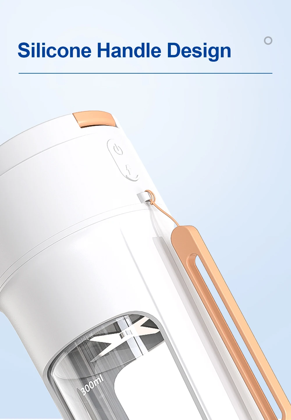 Rechargeable fruit juice USB electric personal smoothie juicer mini portable blenders