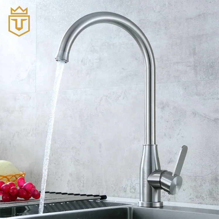 Stainless Steel 304 Kitchen Faucet Sanitary Ware