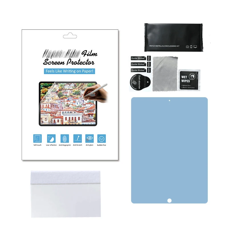 Ultra-thin High Quality Anti Glare Paper Feel Film Draw Sketch Like Paper Screen Protector For Ipad Air Pro 10.5 Inch