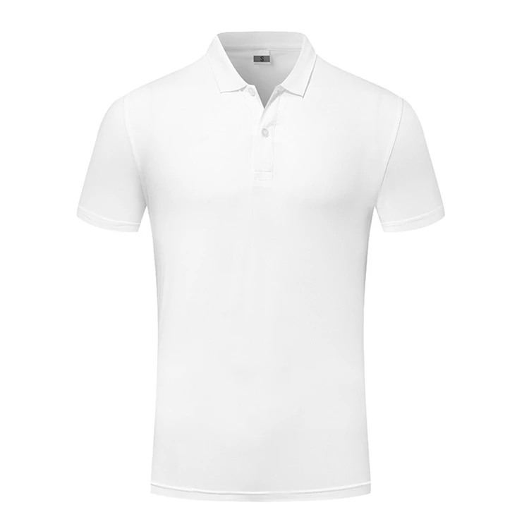 Customized Sublimation Blank Quick Dry Golf Polo Shirts Quick Dry Uniform 100% polyester T-shirts