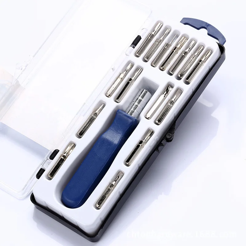 Multi functional mobile phone and laptop disassembly and maintenance small screwdriver set batch combination tool