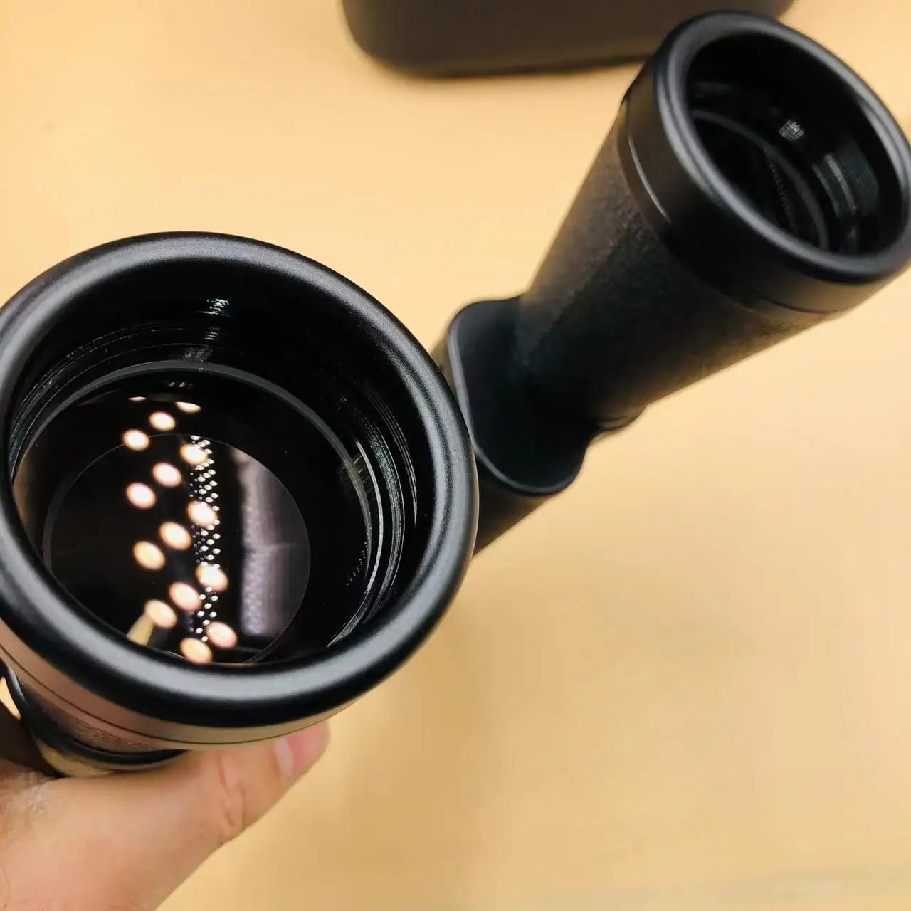 12x45 binoculars all-metal aluminum portable outdoor camping hunting night vision Russian telescope Travel waterproof