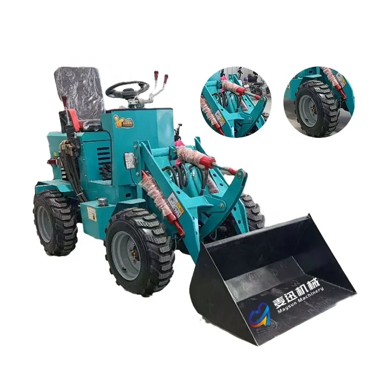 Telescopic Electric Front Loader Small Tractors Mini Wheel Loader for Available