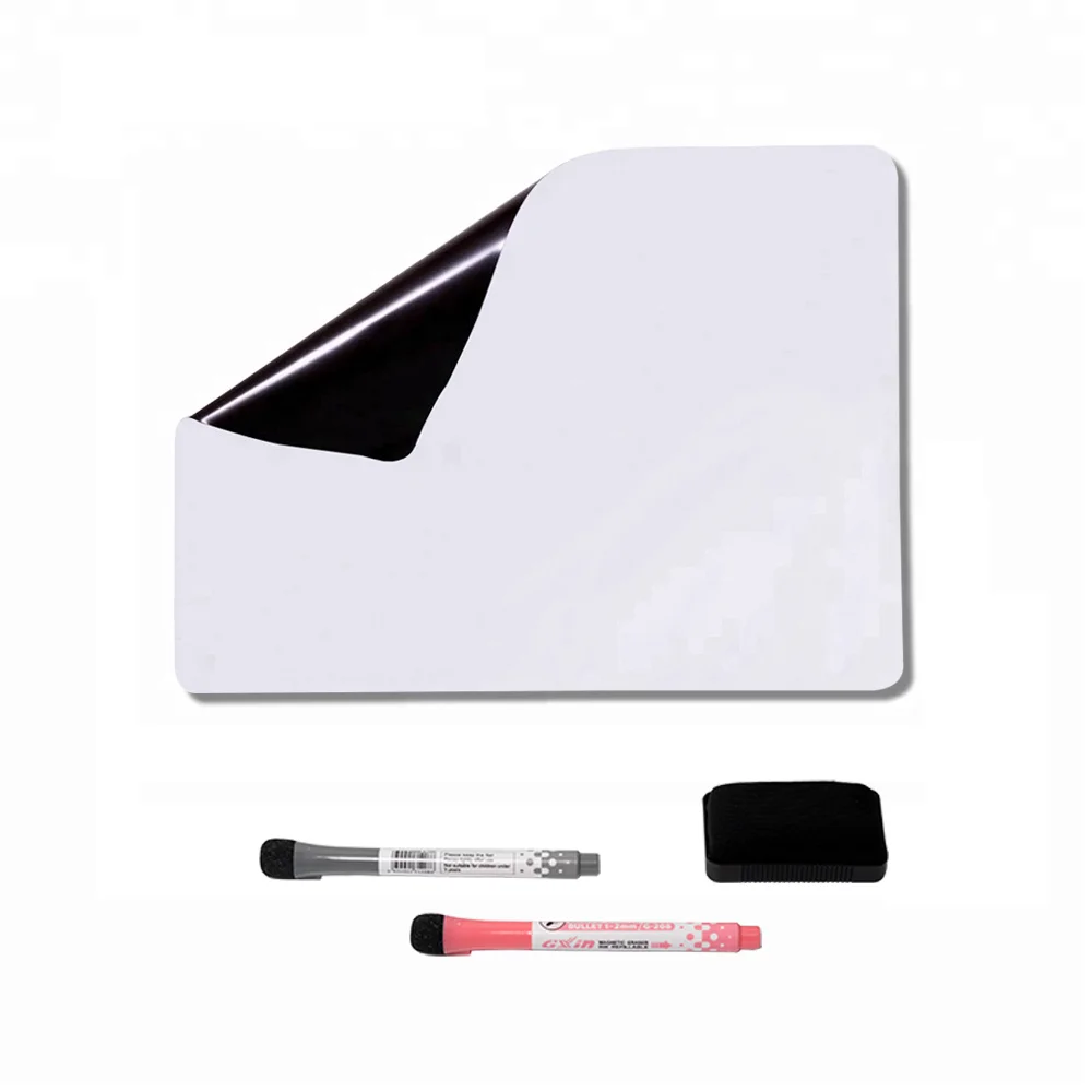 Hot Sale Dry Erase Magnet Whiteboard Soft Magnetic Whiteboard For Fridge