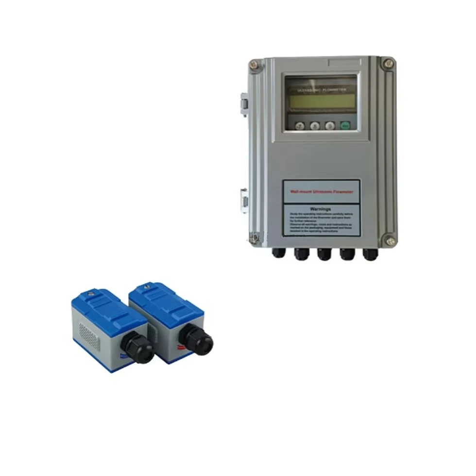 TSONIC TDS-100F1 PT100 temperature sensors panel ultrasonic heatmeter flowmeter