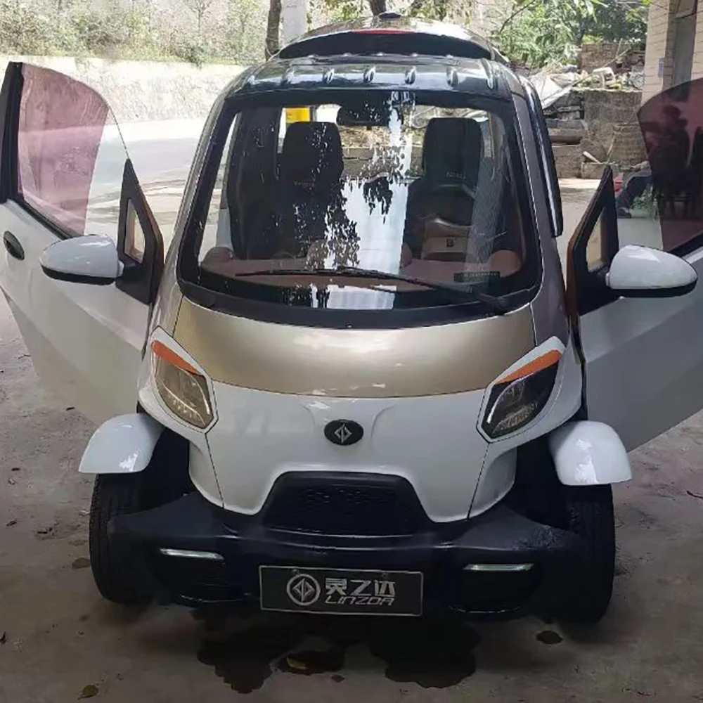 Joyebikes 4-Wheeled Electric Mini Car 2-Seater Covered Mobility Scooter with EEC Certification Brand Speed Carrito Electrico