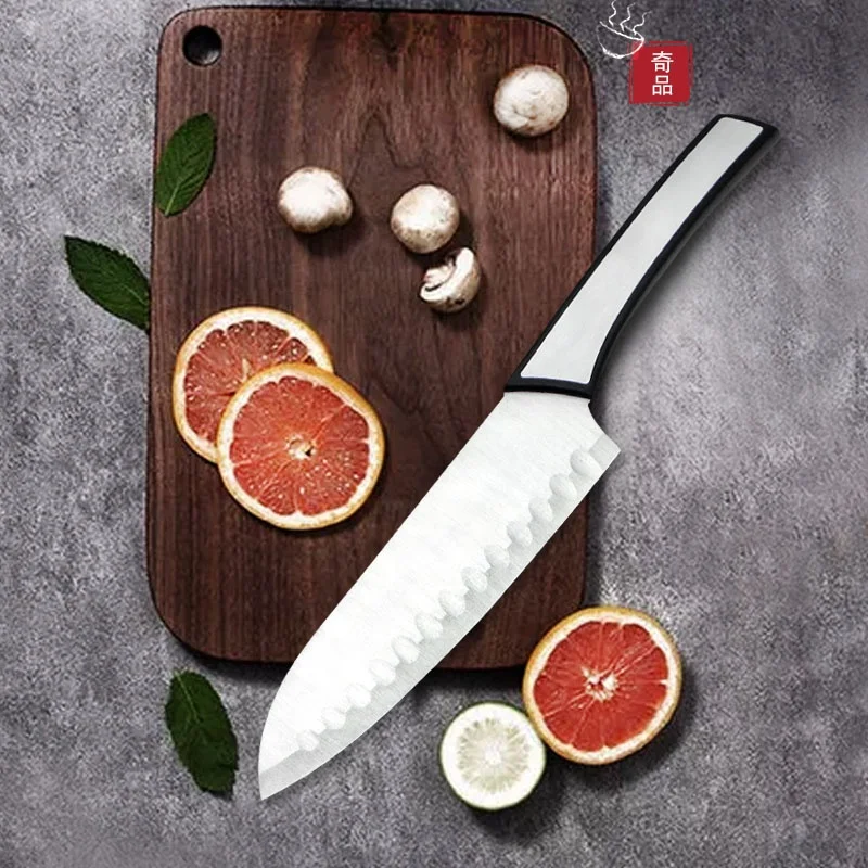ABS #430 ручка из стали мясник из нержавеющей стали 7 Santoku японский нож