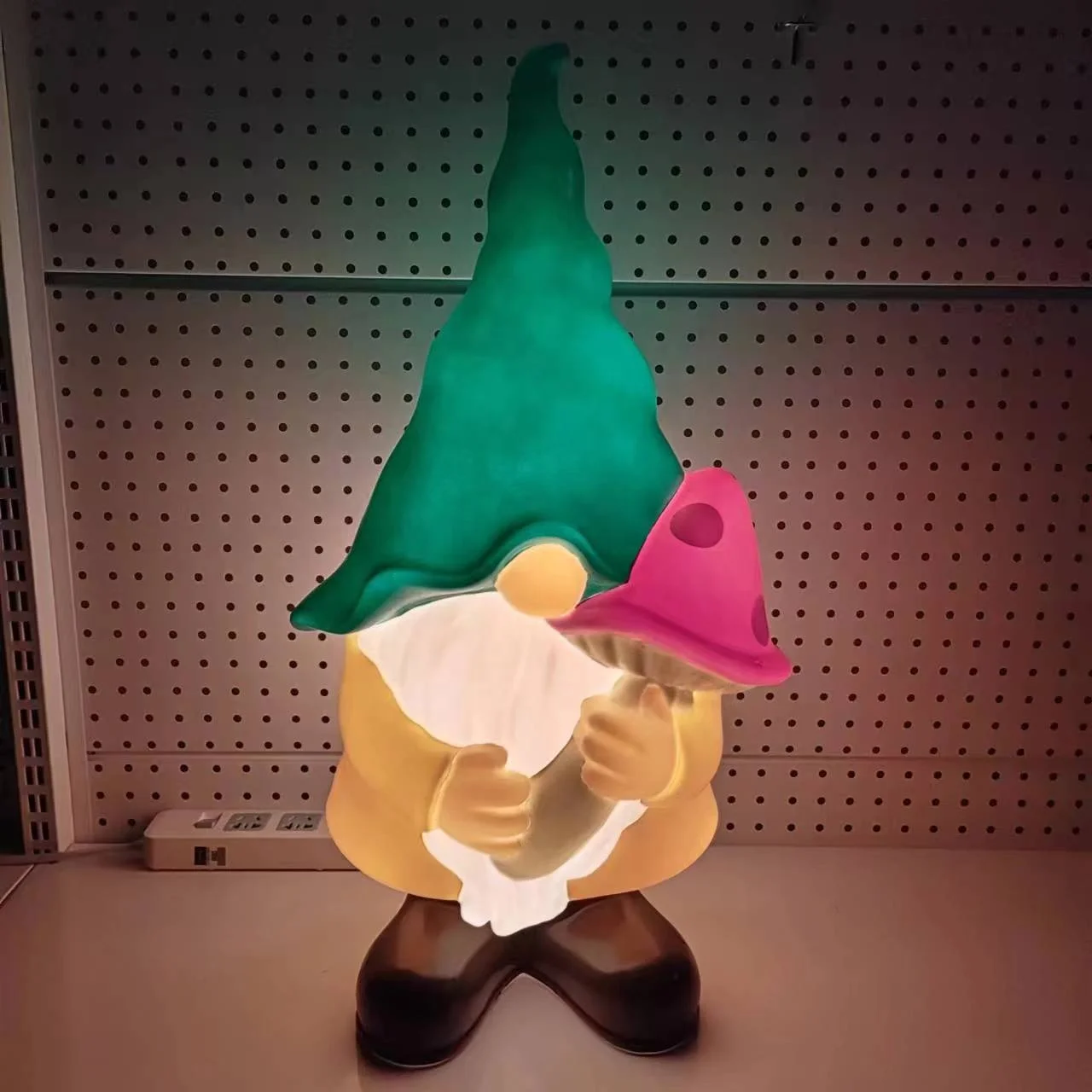 Christmas OEM/ODM Custom PP Blow Molding Garden Gnomes Figurines Decoration