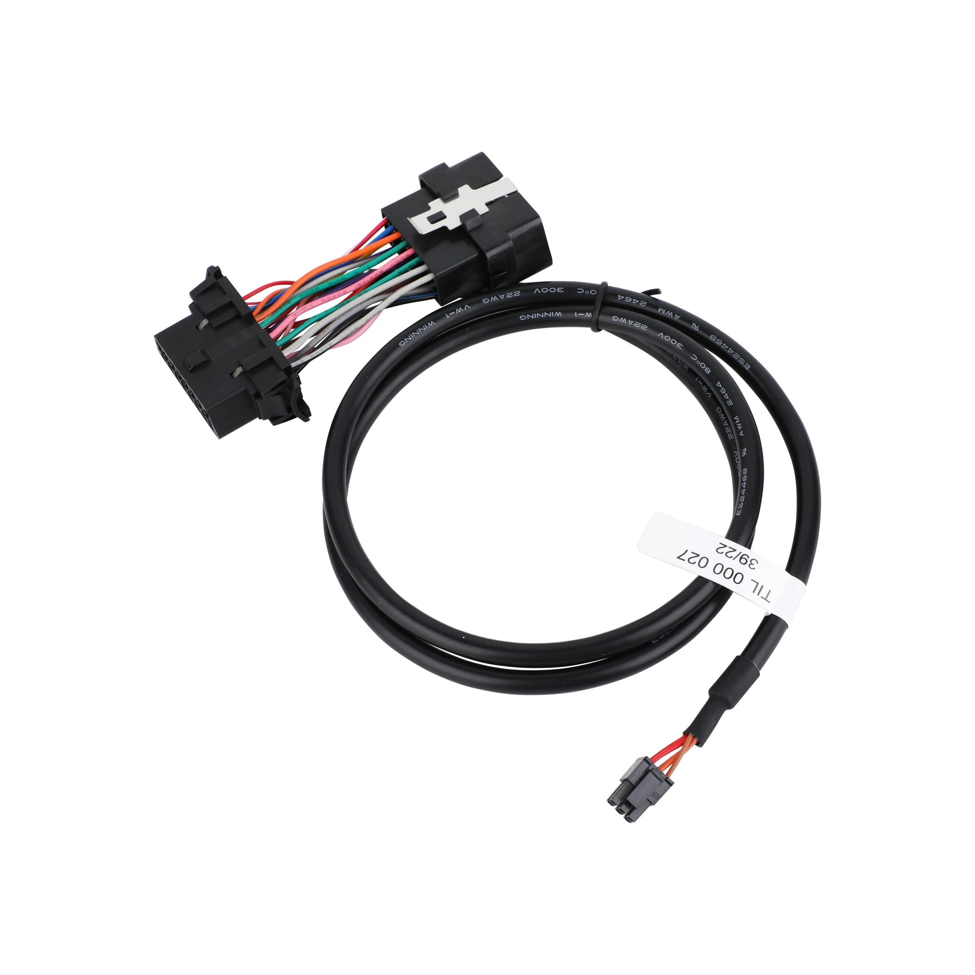 OEM ODB OBD2 OBDII 16PIN Male to Female Connector LED Y cable
