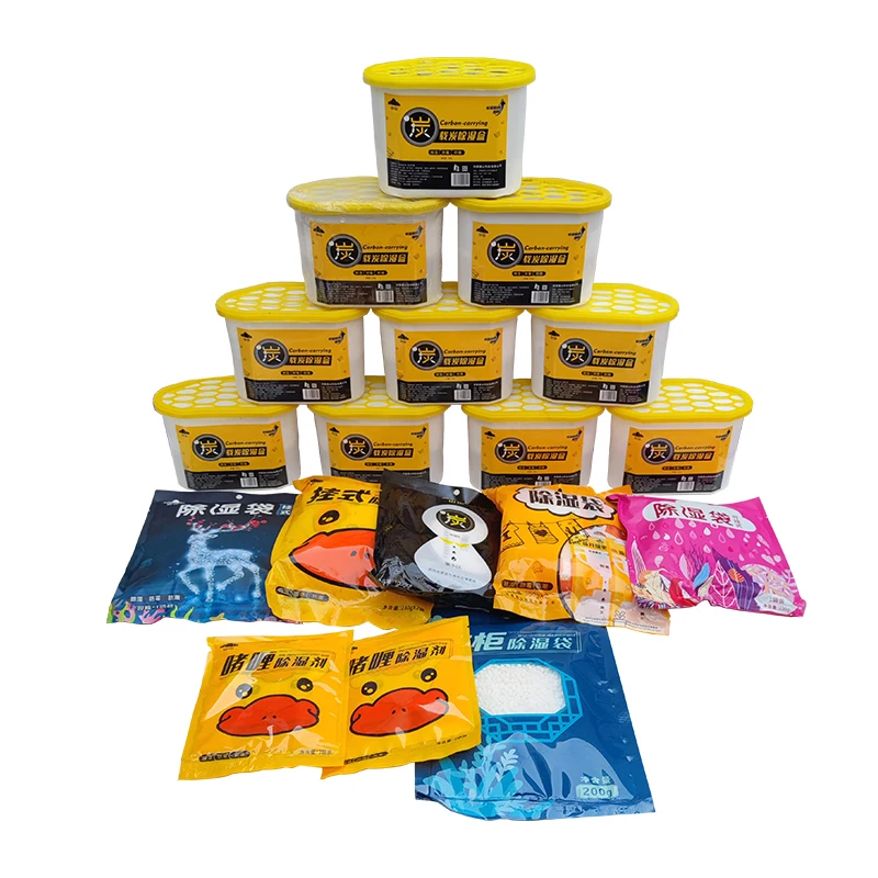 Remove Water Moisture Absorber High Adsorption Dehumidifier Bag Anti Moisture Closet Humidity Absorber for Clothes