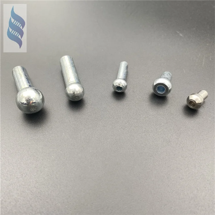 Shank Ball stop For Gym Cable Wire Connector Attachment 3.18-4.8mm 4.0-5.8mm 4.75-6.35mm 6.35-7.95mm