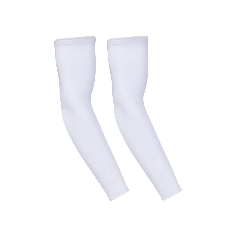 Outdoor Sport Cycling Ice Sleeves Summer Ice Solid Color Compression  Arm Sleeves