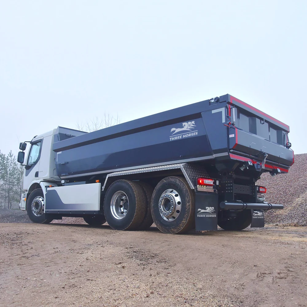 45 Cubic Meters 3 Axles Hydraulic Dump Truck Trailer