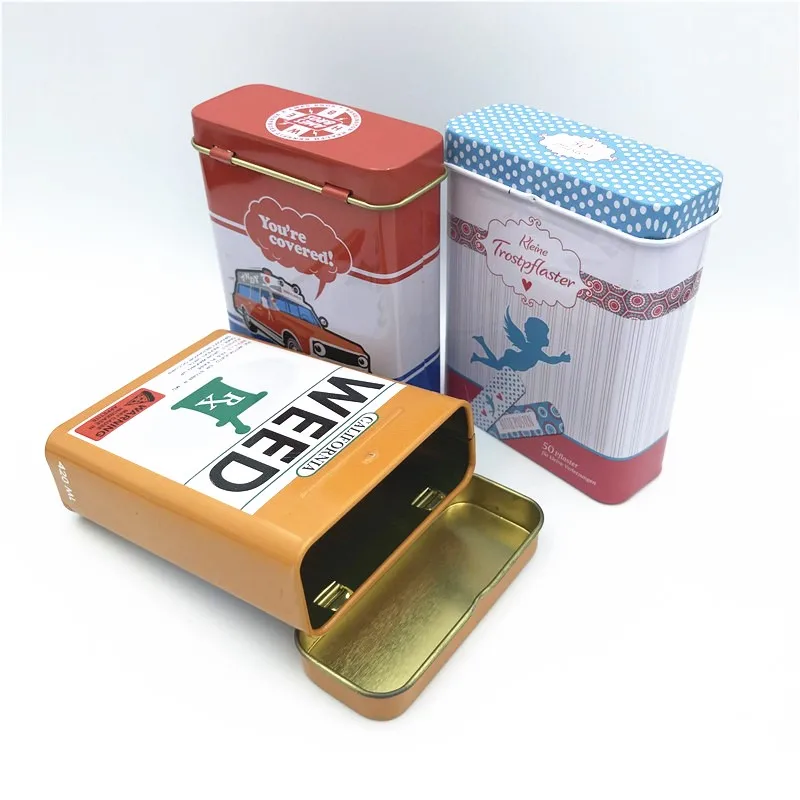 Customize Kids Cartoon Box Waterproof Band Aids Colored Printed bandaid custom