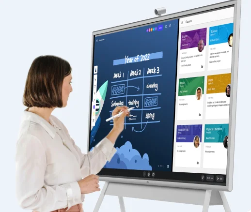 Conference tablet touch all-in-one machine Smart touch multimedia teaching video Computer training electronic whiteboard