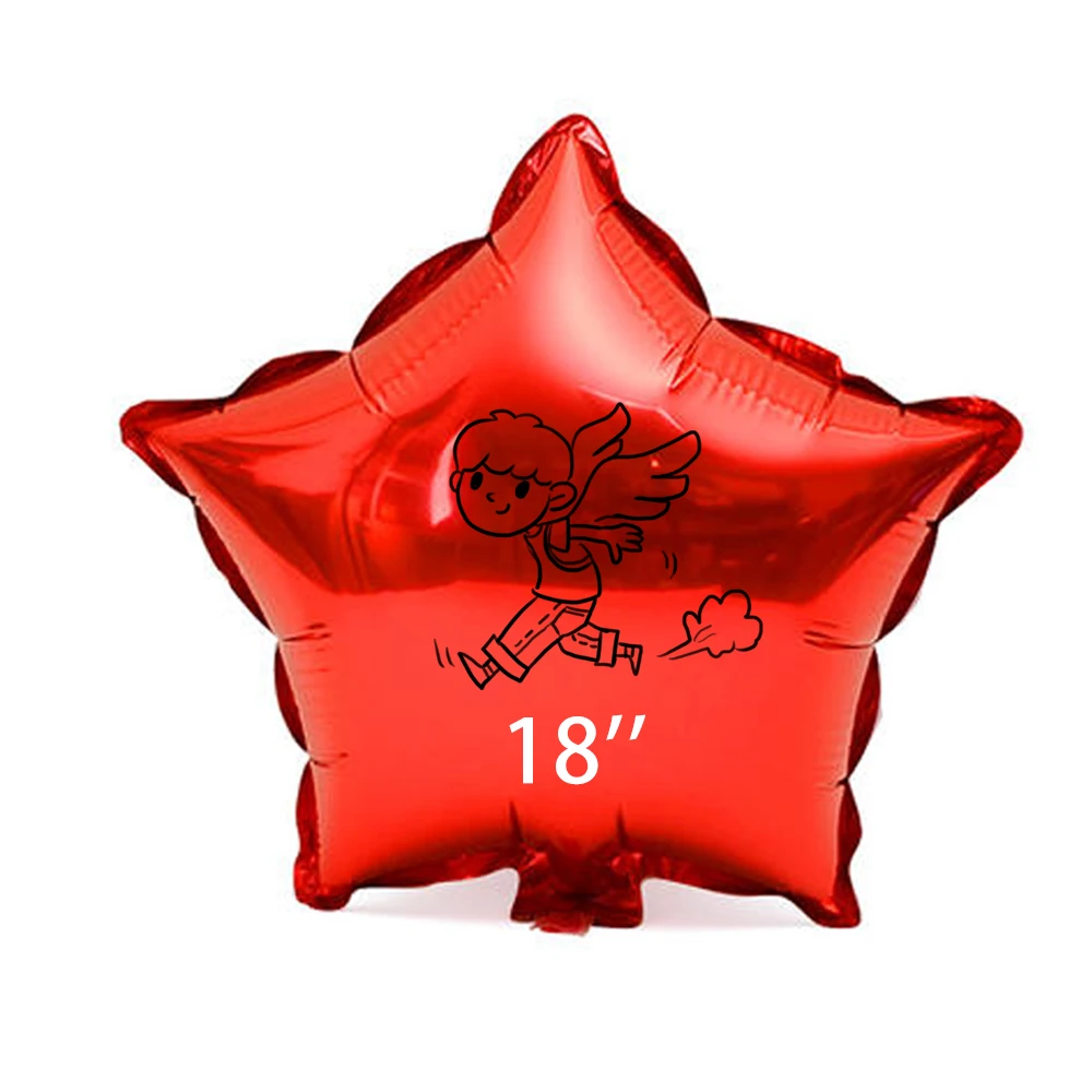 MOQ 1 pcs Custom Mylar Balloons Personalized Logo For Party Birthday Decoration
