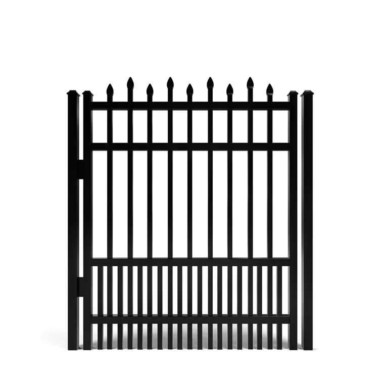 WP-F009  Metal Trellis fence  & Gates  wrought iron garden border fence china supplier