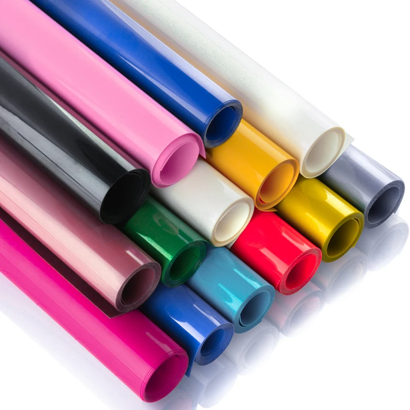 Quality Flex Htv Free Sample TPU Pvc Pu Custom PlotterVinyl Heat Transfer Film Rolled Of Clothing