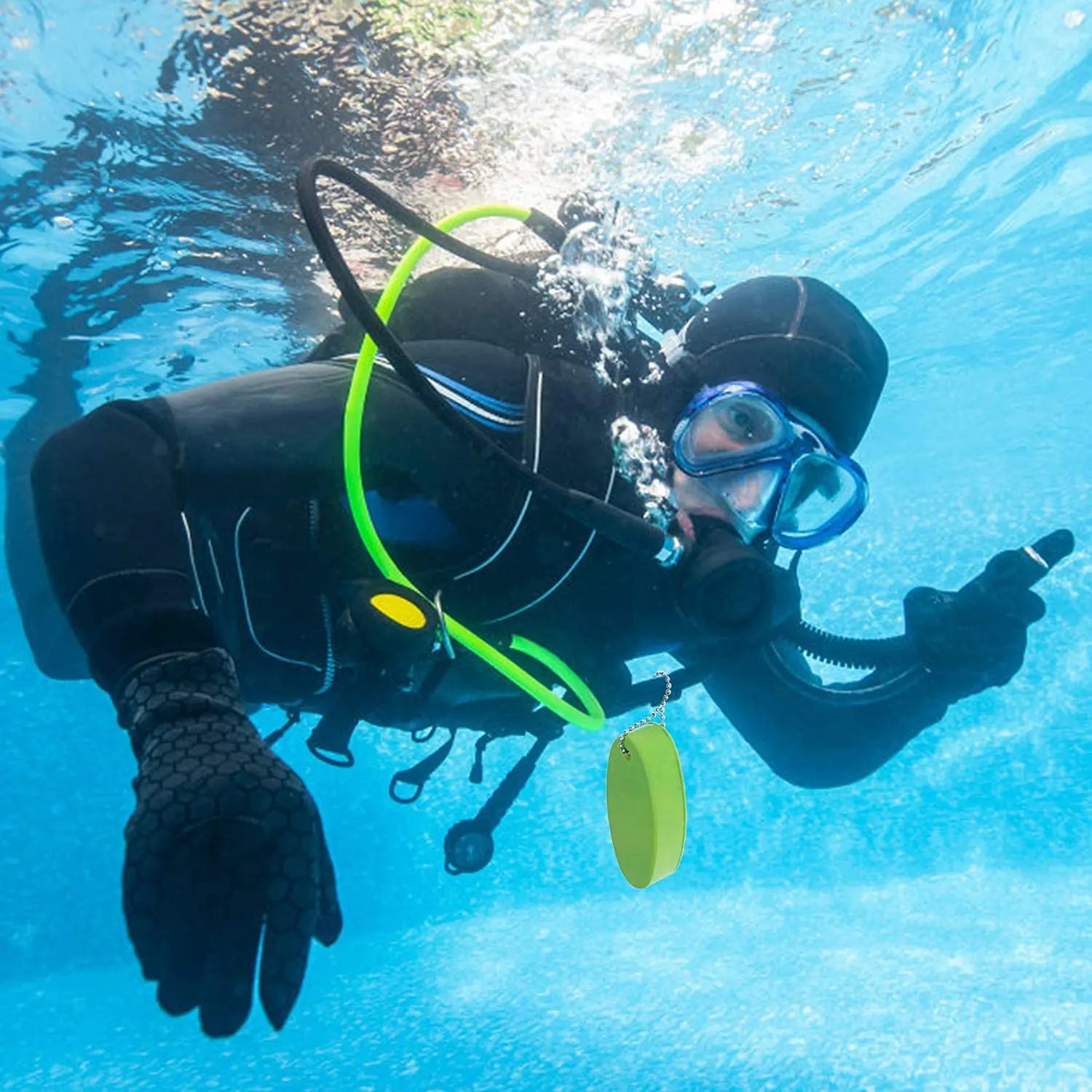 Wholesale multi-function waterproof eva foam keychain floating key holder