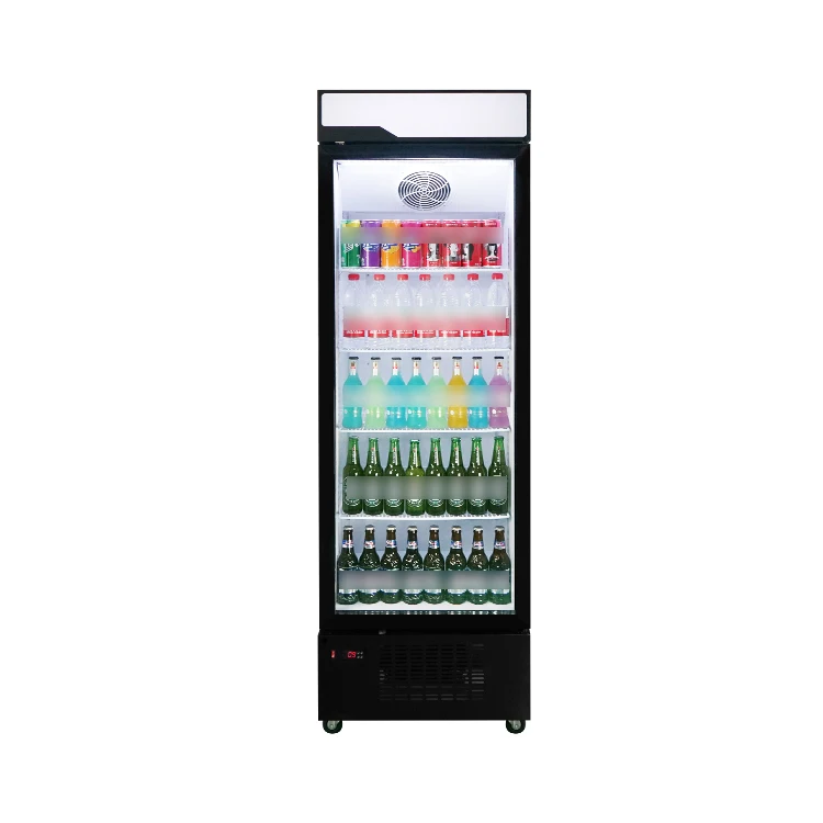 Meisda SC350B commercial cooler upright fridge glass door soft drink showcase display refrigerator